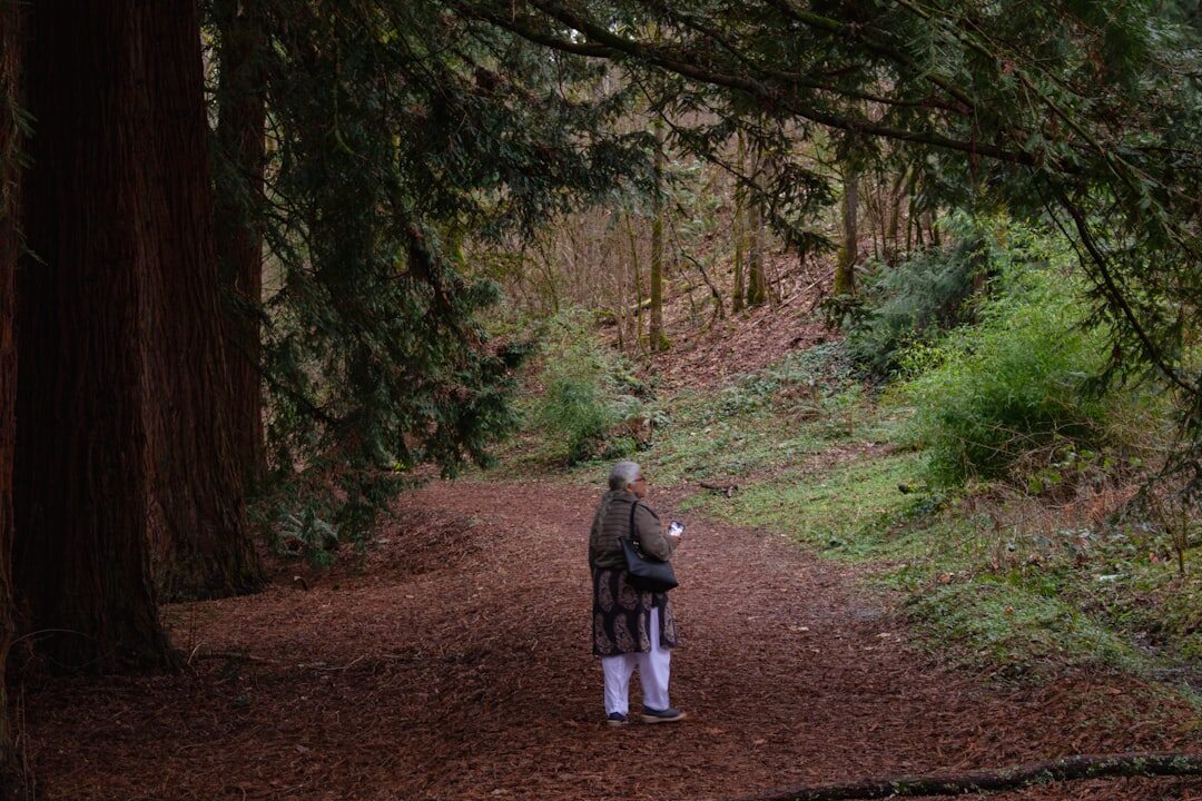 seniors on a nature walk